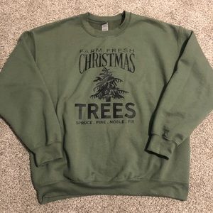 Farm Fresh Christmas Trees Sweatshirt